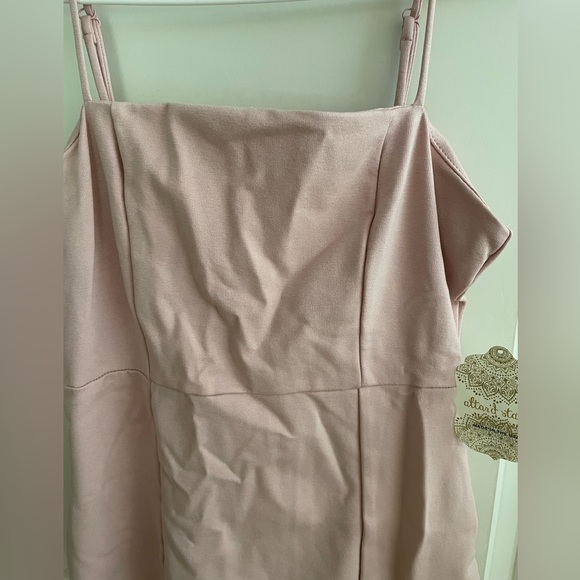 Altar’d State NWT Petal Pink Mini Dress Spaghetti Straps sz M - Picture 3 of 7